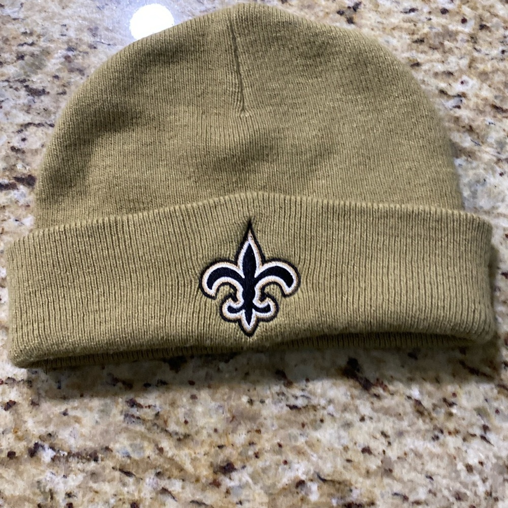 New Orleans Saints Football Beanie Hat Skull Cap Knit Hat Unisex OS